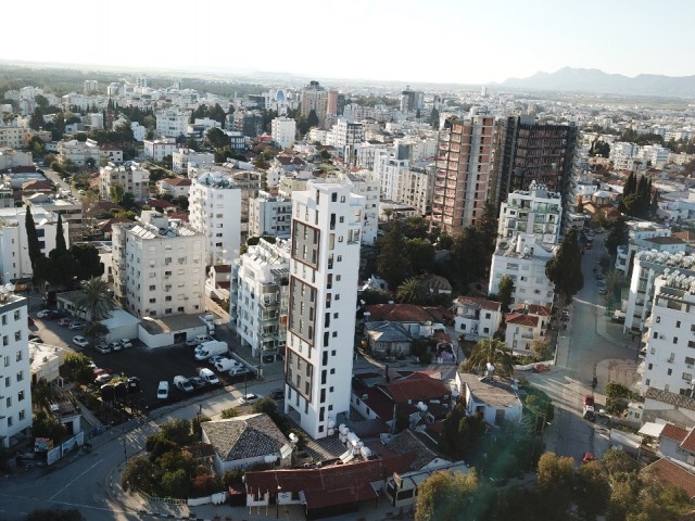 2+1 und Penthouse-Wohnungen zum Verkauf in Zypern Nikosia Yenisehir ** 