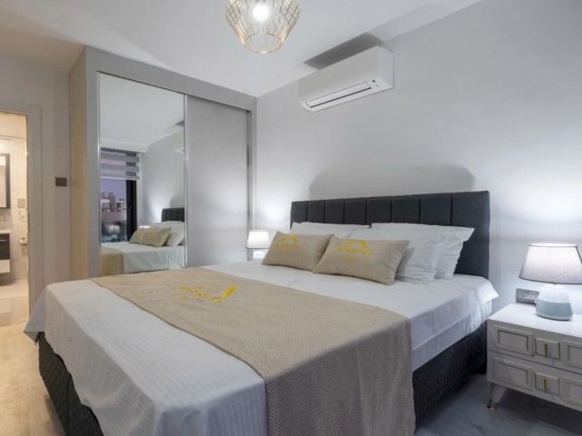 Voll möblierte Luxus 2+1 Wohnung zur Miete in Kyrenia Zentrum ** 