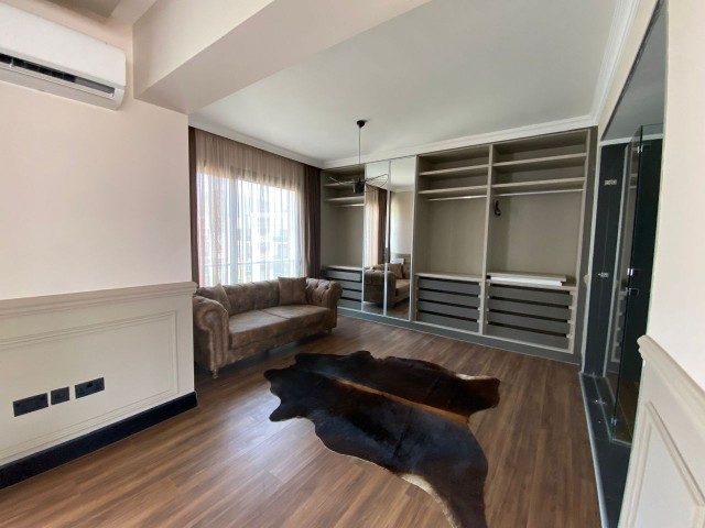 Меблированный люкс дуплекс 0542 1+1 квартира в аренду в центре Кипрской Кирении ** 