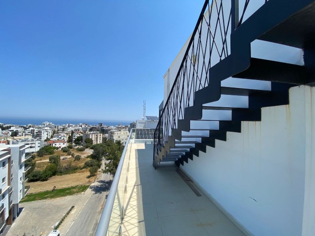 Luxus möblierte Duplex 1+1 Wohnung zur Miete in Zypern Kyrenia Zentrum ** 