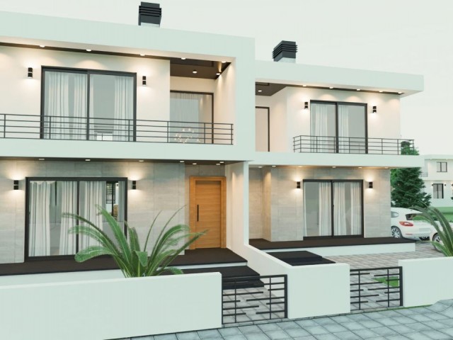 3+1 TWIN VILLAS FOR SALE IN NICOSIA HAMITKOY ** 