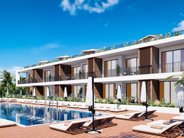 1 +1 Apartments for Sale in North Cyprus Iskele Yenierenkoy District ** 