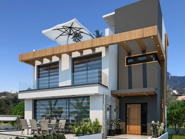 4+1 Luxury Villas for Sale in Kyrenia, Chatalkoy, Cyprus with Paid Plans ** 