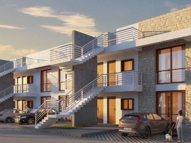 Luxury Loft Project 2 +1 Apartment for Sale in Kyrenia Esentepe, Cyprus, Planned to Pay ** 