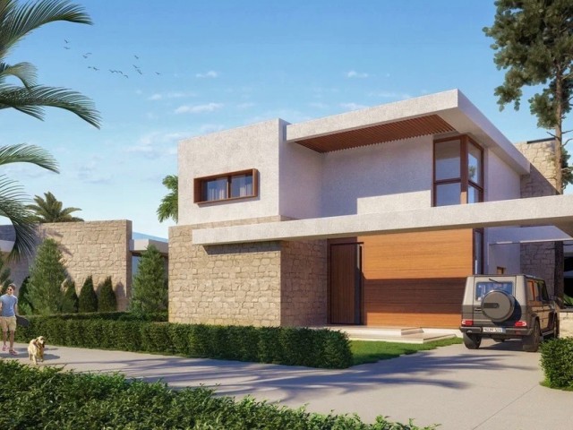 Llogara 4+1 Villa Zum Verkauf In Zypern Kyrenia Esentepe Zahlung Geplant ** 