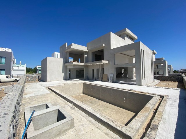 4 + 1 MODERN ZERO VILLA FOR SALE IN KYRENIA Karsiyaka ** 