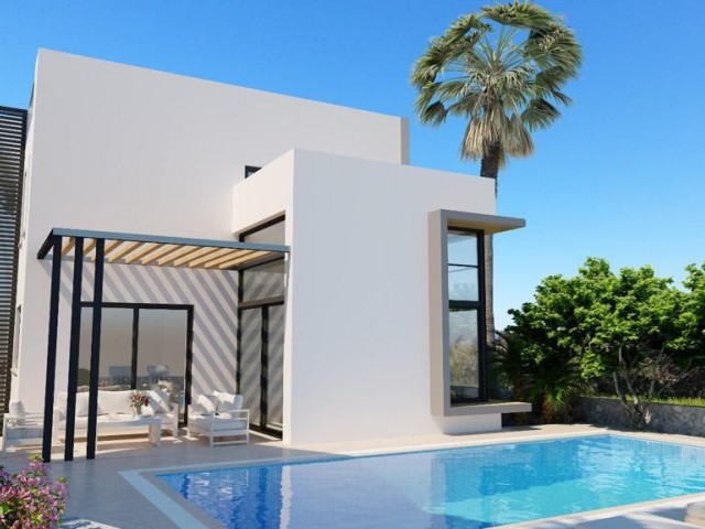 4 + 1 MODERN ZERO VILLA FOR SALE IN KYRENIA Karsiyaka ** 