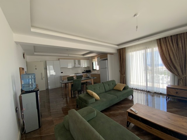 Kyrenia Central Luxury 2+1 Penthouse with Sea View for Rent ** 