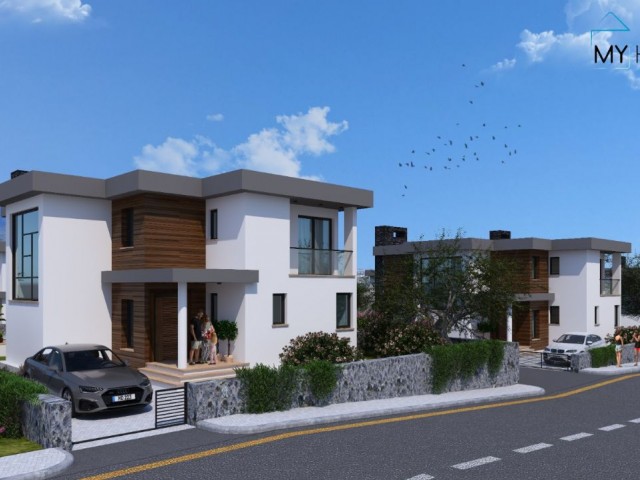 4 + 1 Ultra Lu Llogara Villa mit Pool zu verkaufen in Zypern Kyrenia Olivenhain ** 