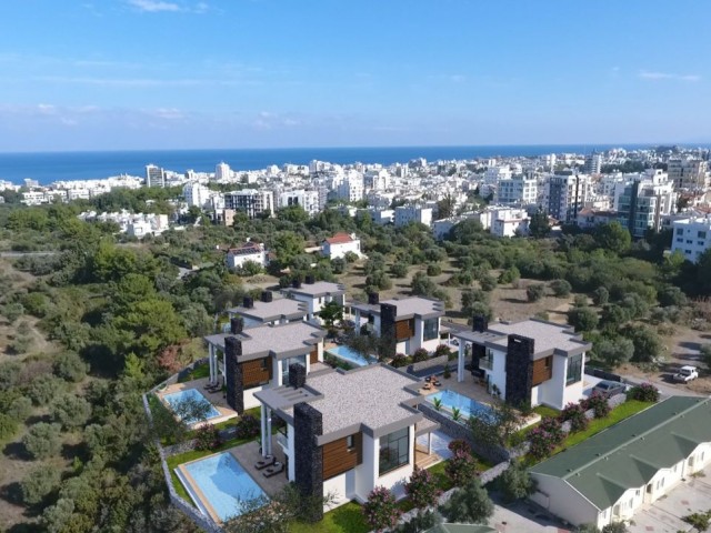 Kıbrıs Girne Zeytinlik'te Satılık 4+1 Havuzlu Ultra Lux Villa