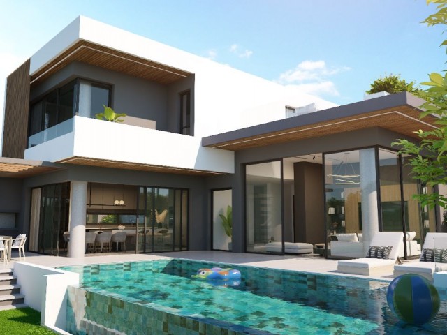 Ultra Luxury Villa with 4+ 1 Pool for Sale in Kyrenia Edremit, Cyprus ** 