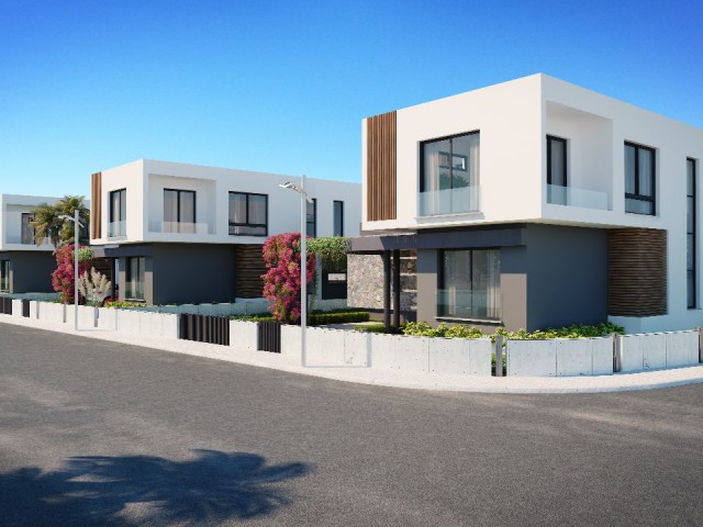 Kıbrıs Girne Edremitte Satılık Ultra Lux  4+1 Havuzlu Villa