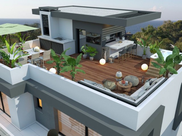 4 + 1 MODERN ZERO VILLA FOR SALE IN KYRENIA ÇATKA VILLAGE ** 