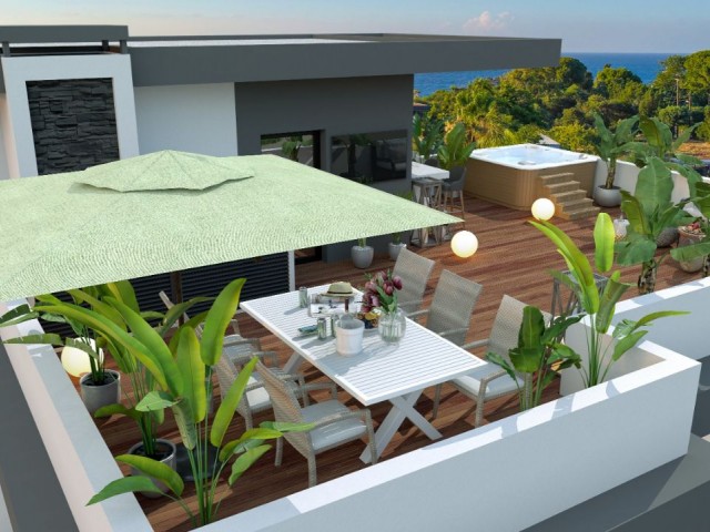 4 + 1 MODERN ZERO VILLA FOR SALE IN KYRENIA ÇATKA VILLAGE ** 