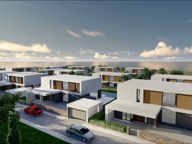 Kıbrıs Girne Çatalköy Türk Koçan Denize Sıfır Ödeme Planlı Ultra Lüx Villa