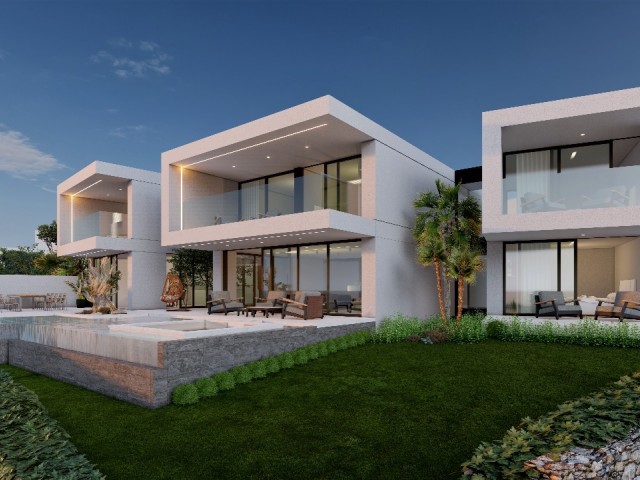 Kıbrıs Girne Çatalköy Türk Koçan Denize Sıfır Ödeme Planlı Ultra Lüx Villa