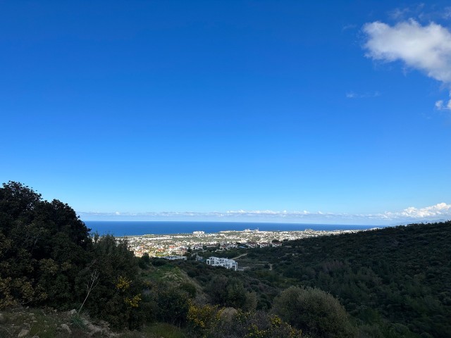 سرمایه گذاری در آینده..! قبرس Girne Bellapais میدان فرصت با منظره دریا برای فروش