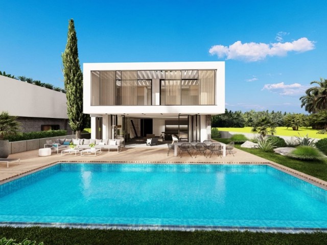 Luxuriöse und moderne 4+1 Villa zu verkaufen in Catalkoy, Kyrenia, Zypern