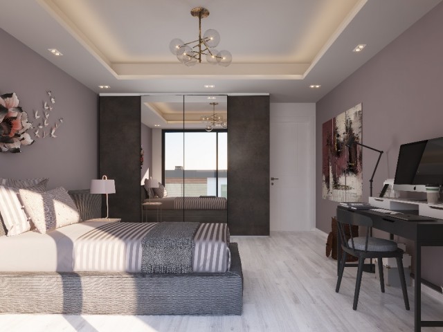 Kıbrıs Zeytinlik, Girne 4+1 Deniz Manzaralı Villa 