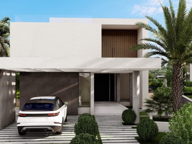 Zypern Kyrenia Edremit Luxus 4+1 Villa Projekt zum Verkauf