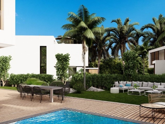 Cyprus Kyrenia Edremit Luxury 4+1 Villa Project for Sale