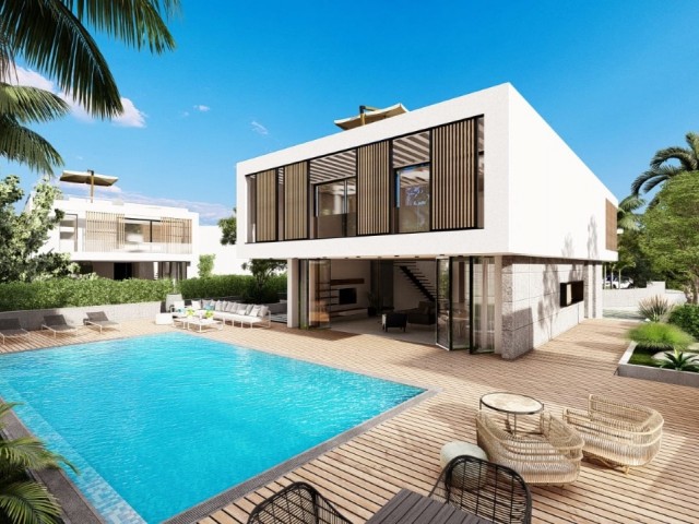 Cyprus Kyrenia Edremit Luxury 4+1 Villa Project for Sale