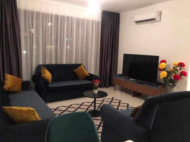 WE CARRY LUXURIOUS TO YOUR HOME✨…2+1 FULLY FURNISHED RESIDENCE FLAT FOR RENT IN THE HOTEL CONCEPT FOR RENT IN THE RESIDENCE BUILDING BEHIND KARNE MERKEZ KAR MARKET ** 