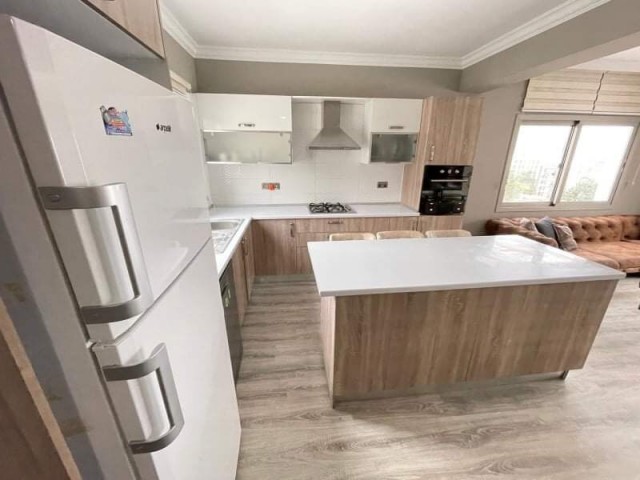 3+1 PENTHOUSE WITH A SPACIOUS TERRACE WITH A GREAT VIEW- FULLY FURNISHED WITH EQUIVALENT COB COSTS FOR SALE IN KYRENIA CENTRAL ** 