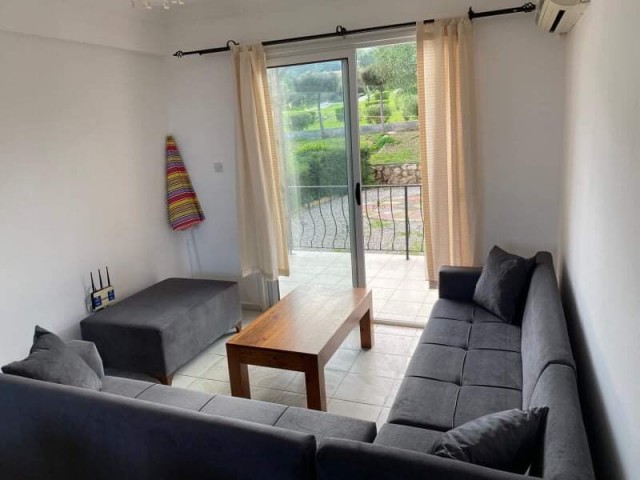 OPPORTUNITY...2+1 FULLY FURNISHED GROUND FLOOR APARTMENT IN EDREMIT, THE PEARL OF KYRENIA, OFFERING 2 SWIMMING POOLS AND A PRIVATE LARGE GARDEN-BARBECUE FOR YOUR HOME ** 