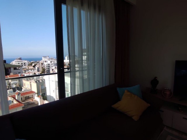 3 + 1 Apartments for Sale with Full Furniture in the Center of Kyrenia, Overlooking the Sea ** 