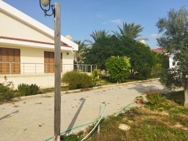 Iskele Bosphorus, 7 acres of land for sale with a villa in it ** 