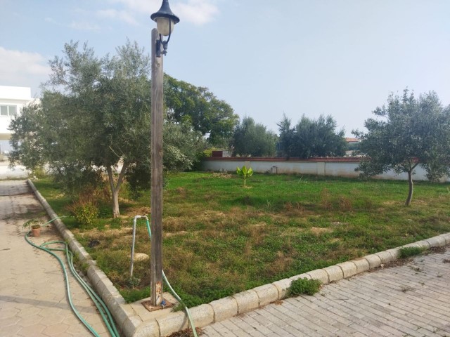 Iskele Bosphorus, 7 acres of land for sale with a villa in it ** 