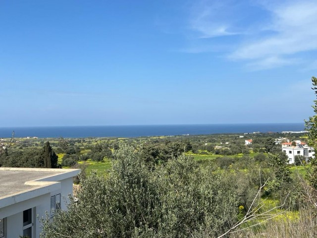 3 acres of land with zoning and sea view for sale in Yeni Erenköy