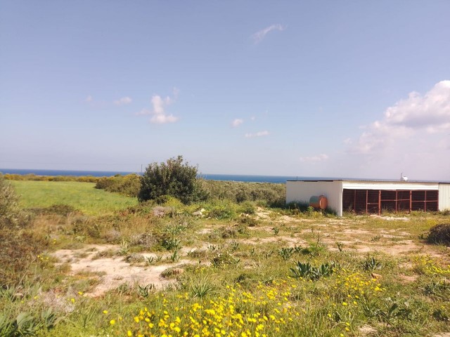 A Unique Investment Opportunity: 1 Acre with Perfect Sea View! Evlek Field For Sale!   