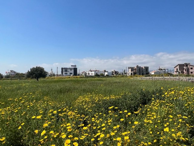 Grundstück mit Meerblick in Iskele Bogaztepe