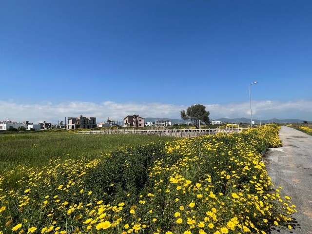 Sea view land in Iskele Bogaztepe