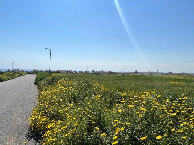 Grundstück mit Meerblick in Iskele Bogaztepe