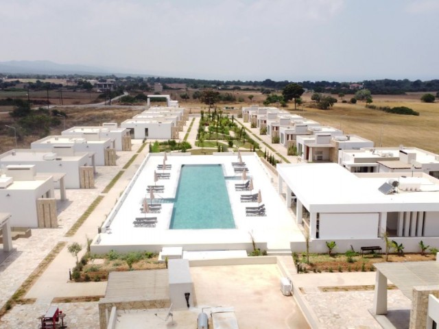 2+1 furnished villa for sale in a perfect site where green and blue meet in Dipkarpaz