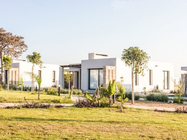 2+1 furnished villa for sale in a perfect site where green and blue meet in Dipkarpaz