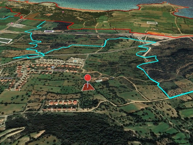 Sipahi Köyünde Deniz Manzaralı İmara  Açık 1 Dönüm 1 Evlek Satılık Arazi