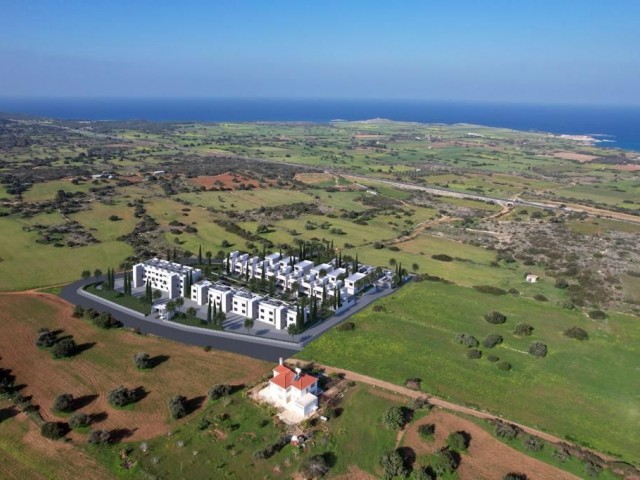 2+1 Villa mit Meerblick zum Verkauf in einem ausgezeichneten Projekt in İskele - Yenierenköy