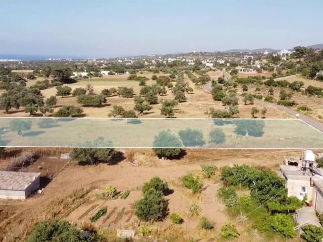 Sea view and zoned land in Yenierenköy