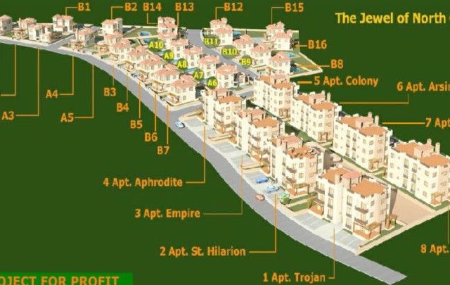 23 GRUNDSTÜCKANMELDUNGEN MIT 3 EVLEK-PROJEKTEN ZUM VERKAUF IN İSKELE YARKÖY