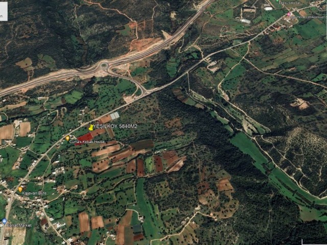 LAND FOR INVESTMENT AND SALE IN YEŞİLKÖY 5840M2