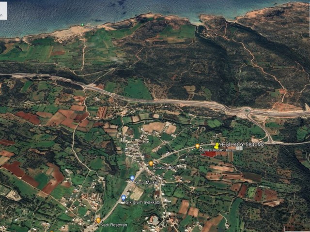 LAND FOR INVESTMENT AND SALE IN YEŞİLKÖY 5840M2