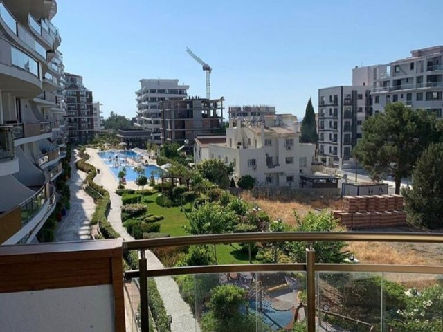 KIBRIS GİRNE MERKEZ'DE SİTE İÇİ  KIRALIK 2+1 RESIDENCE DAİRE