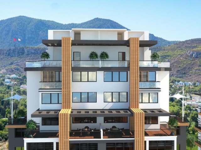 2+1 RESIDENCE APARTMENTS WITH TURKISH TITLE FOR SALE IN KYRENIA CENTRAL CYPRUS ** 