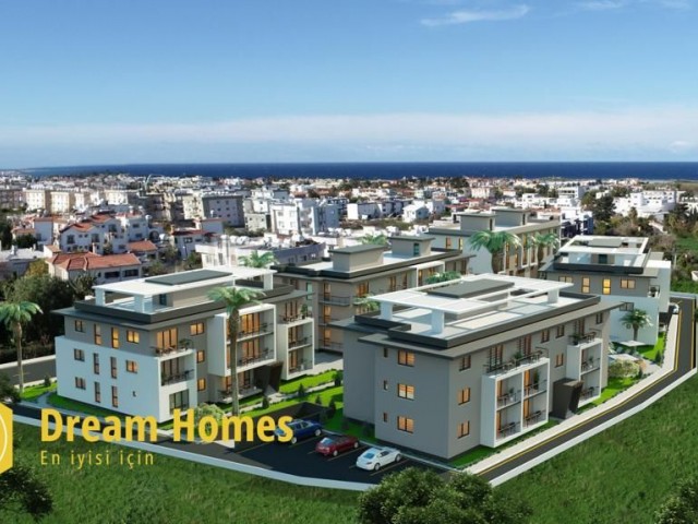 Kıbrıs Girne Alsancak'ta 1+1 Satılık Site İçi Daire