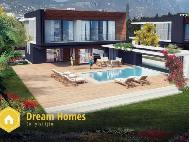 Luxus-Villa zum Verkauf in Zypern Kyrenia Chatalköy ** 