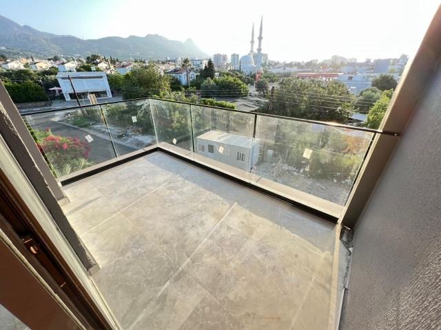 On Bellapais Road, the Pearl of Kyrenia, in a Very Special Position, with Magnificent Mountain and Sea Views, 3+1 En-Suite Residence Flats for Sale with Indoor Parking Lot ** 